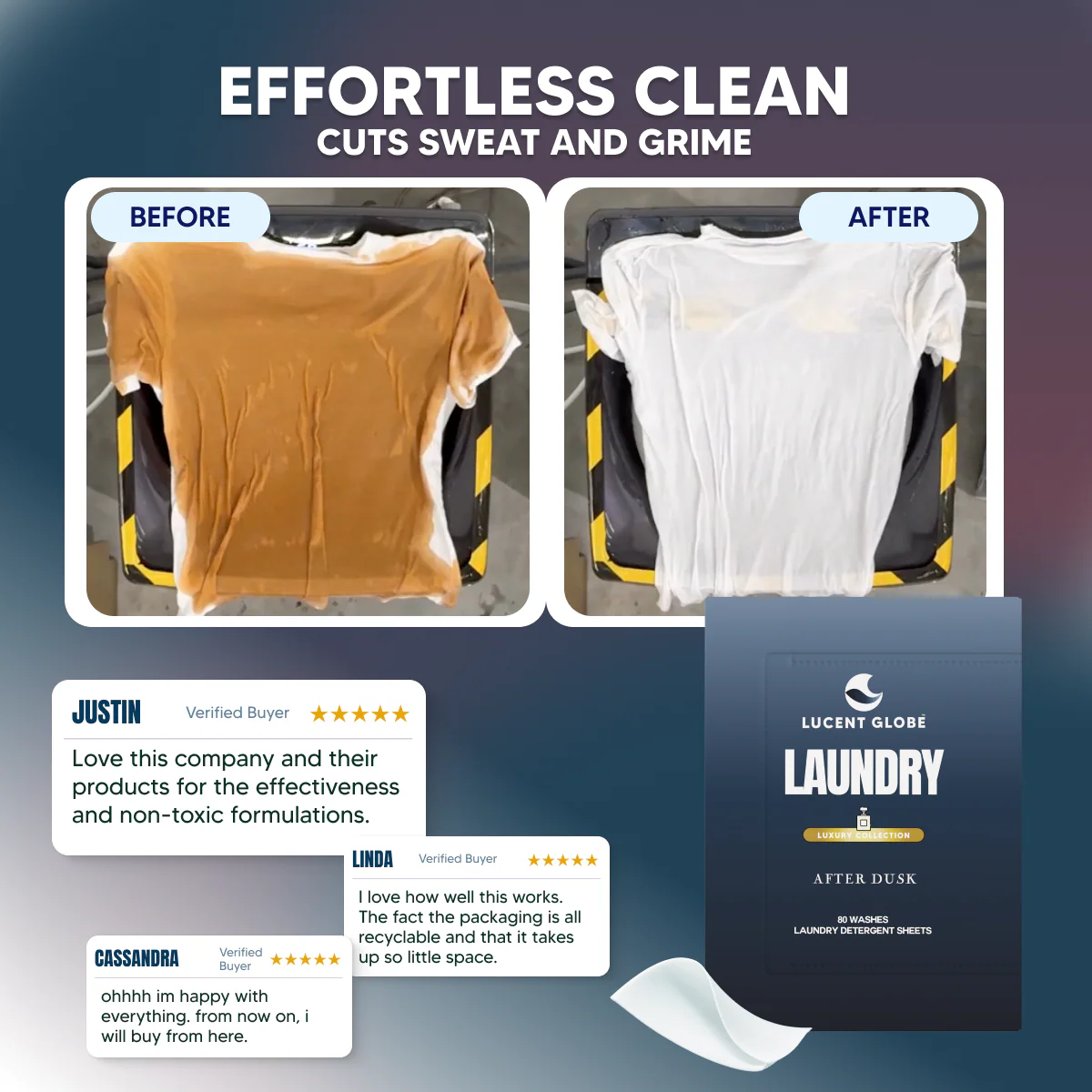 After Dusk Laundry Detergent Sheets - Limited Edition - Image 6