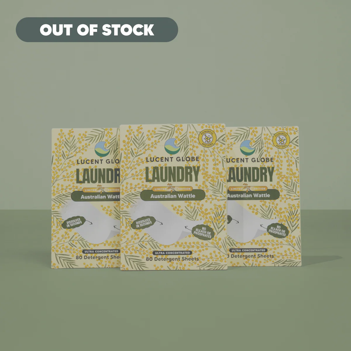 Golden Wattle Laundry Detergent Sheets - Limited Edition - Image 5