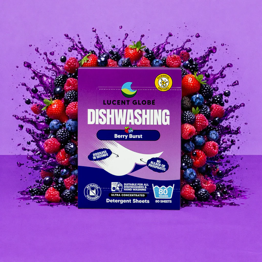 Dishwashing Detergent Sheets - Berry Burst - 1 Pack - Image 3
