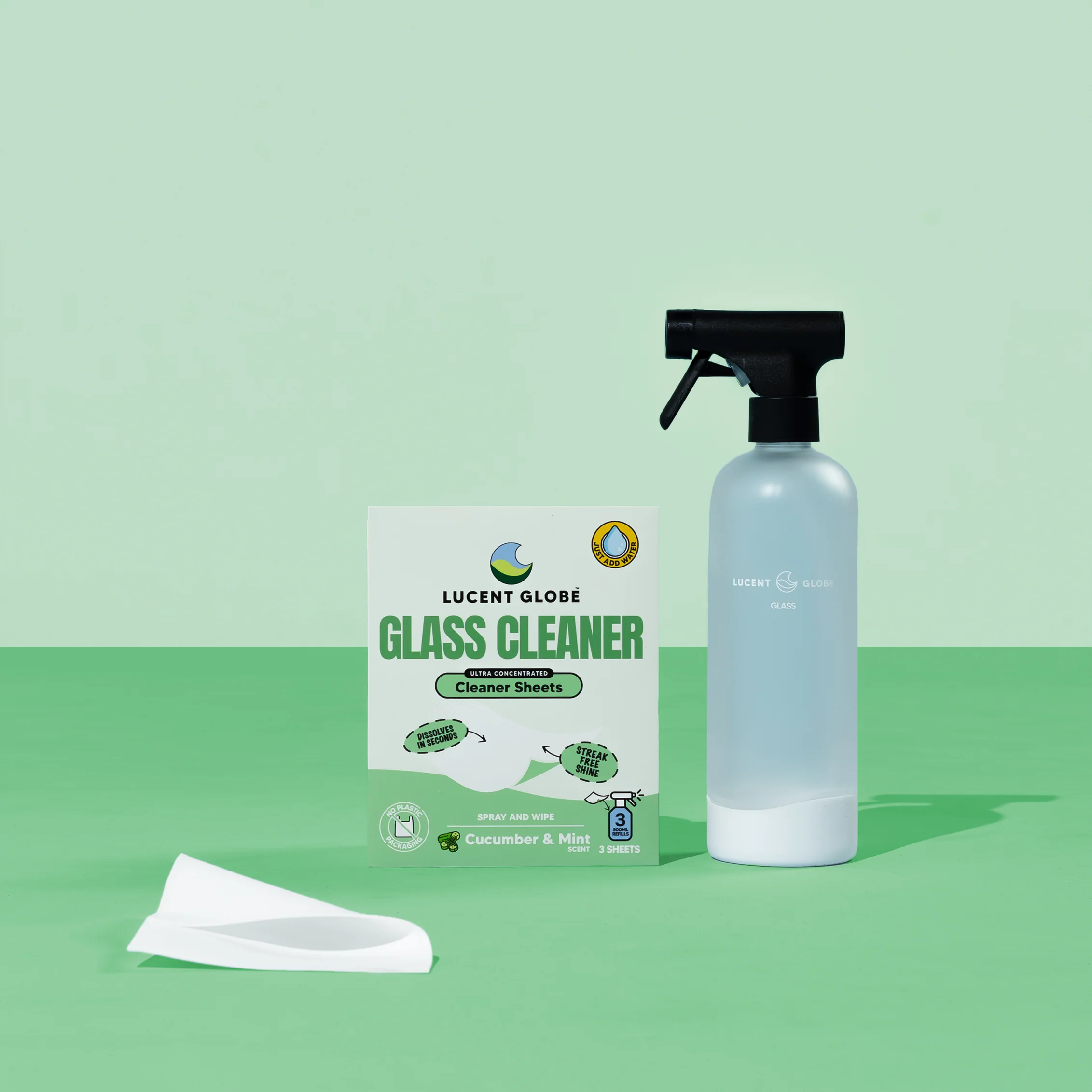 Free Gift: Glass Cleaner Bundle