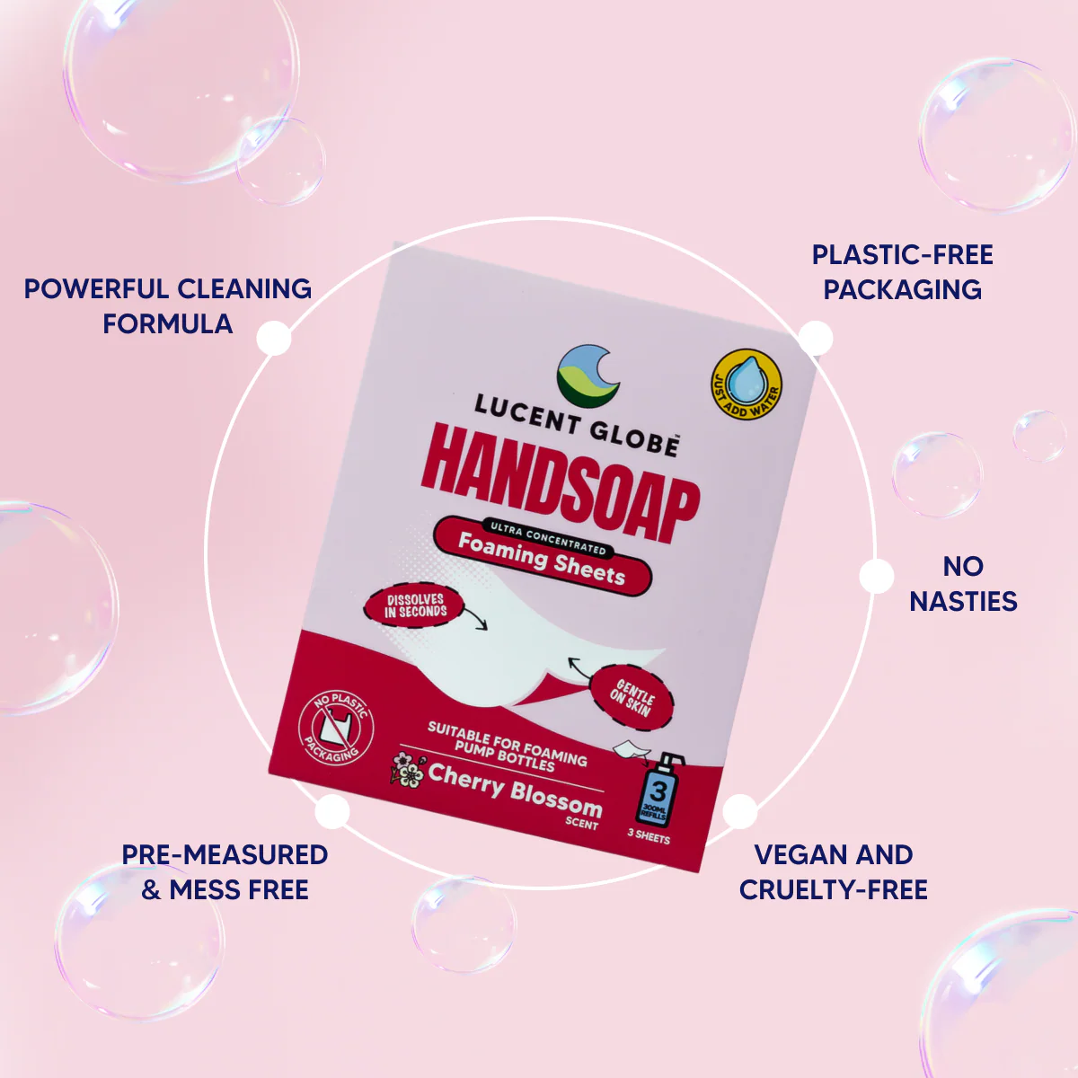 Cherry Blossom Handsoap Sheets - Limited Edition - Image 3