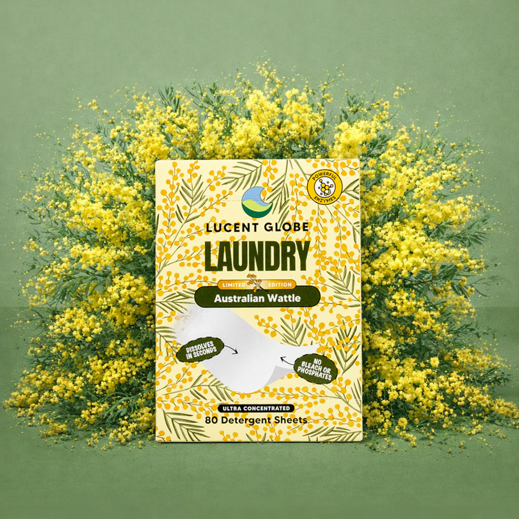 Laundry Detergent Sheets - Golden Wattle - 1 Pack - Image 2