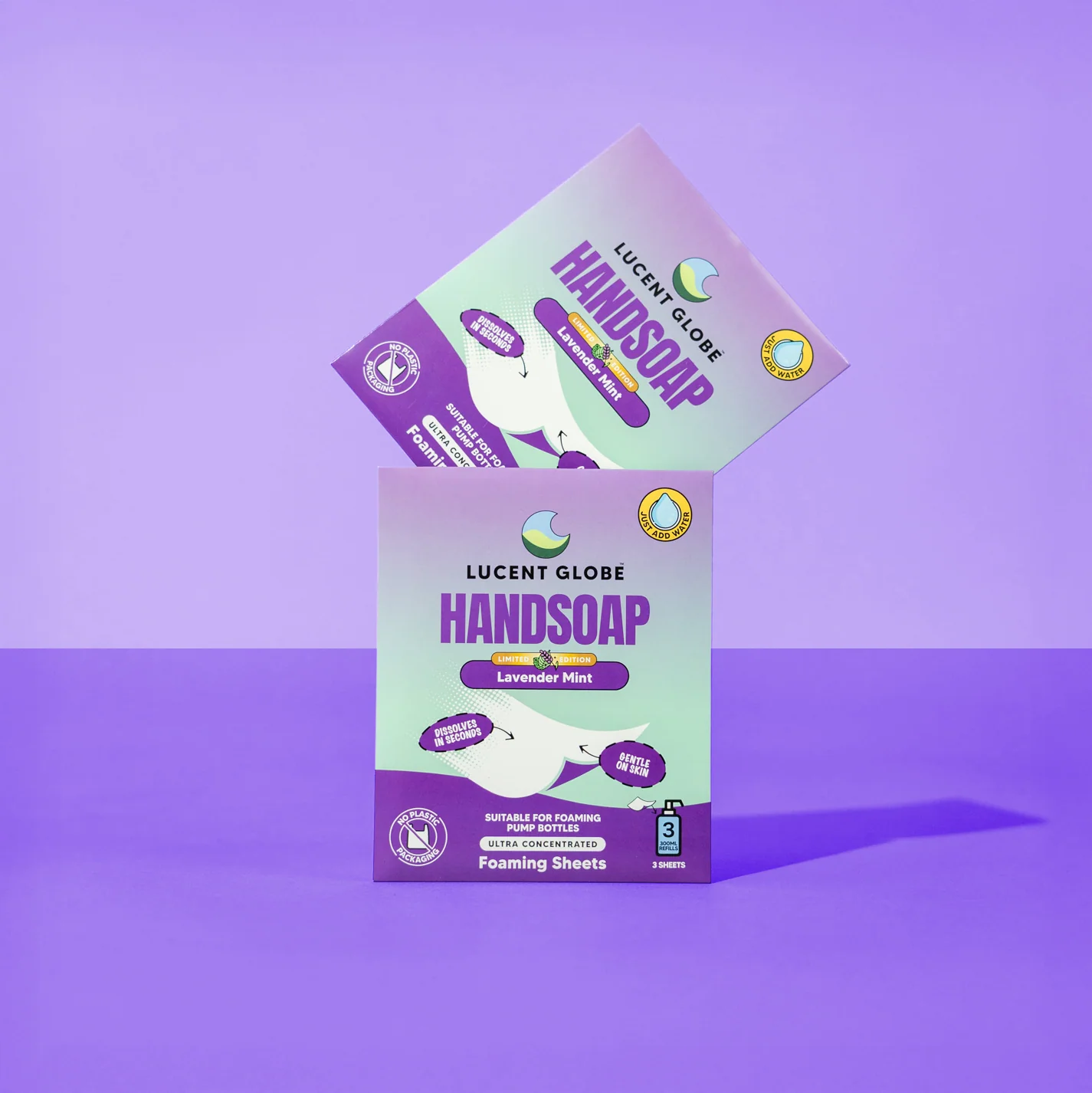 Lavender Mint Handsoap Sheets - Limited Edition - Image 3