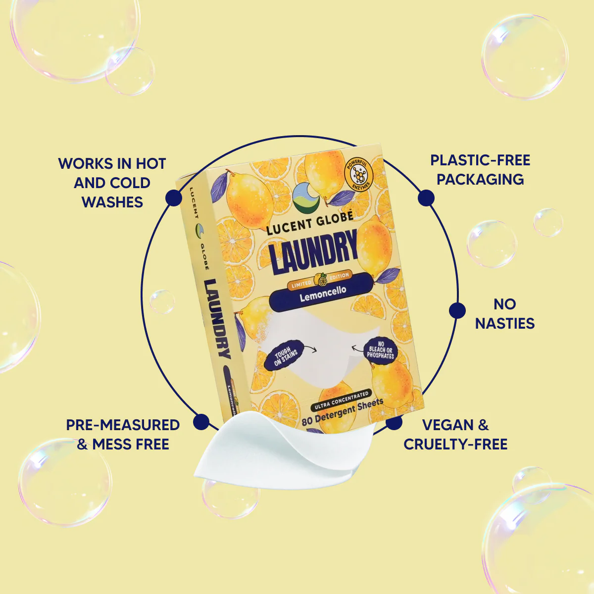 Lemoncello Laundry Detergent Sheets - Limited Edition - Image 4