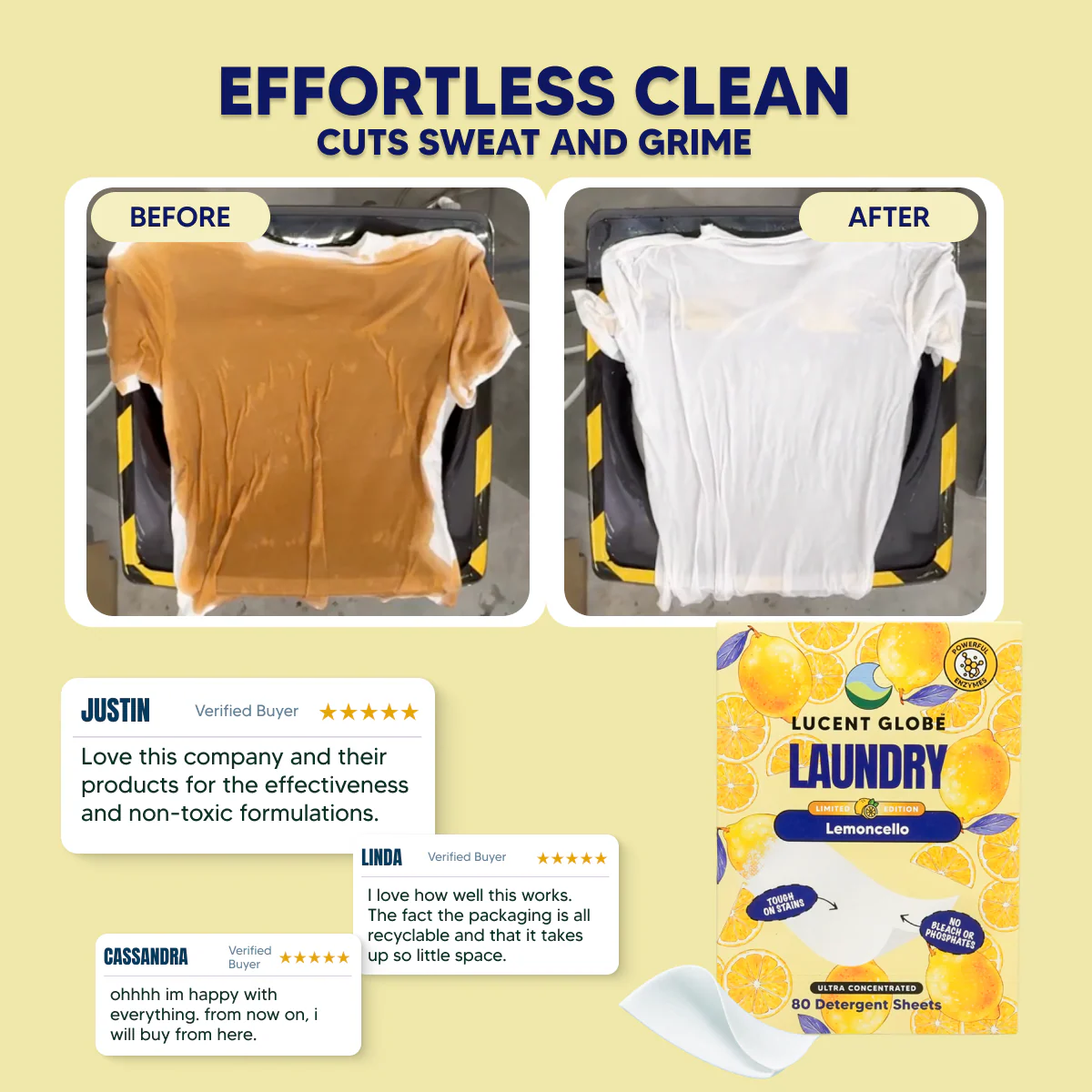 Lemoncello Laundry Detergent Sheets - Limited Edition - Image 5