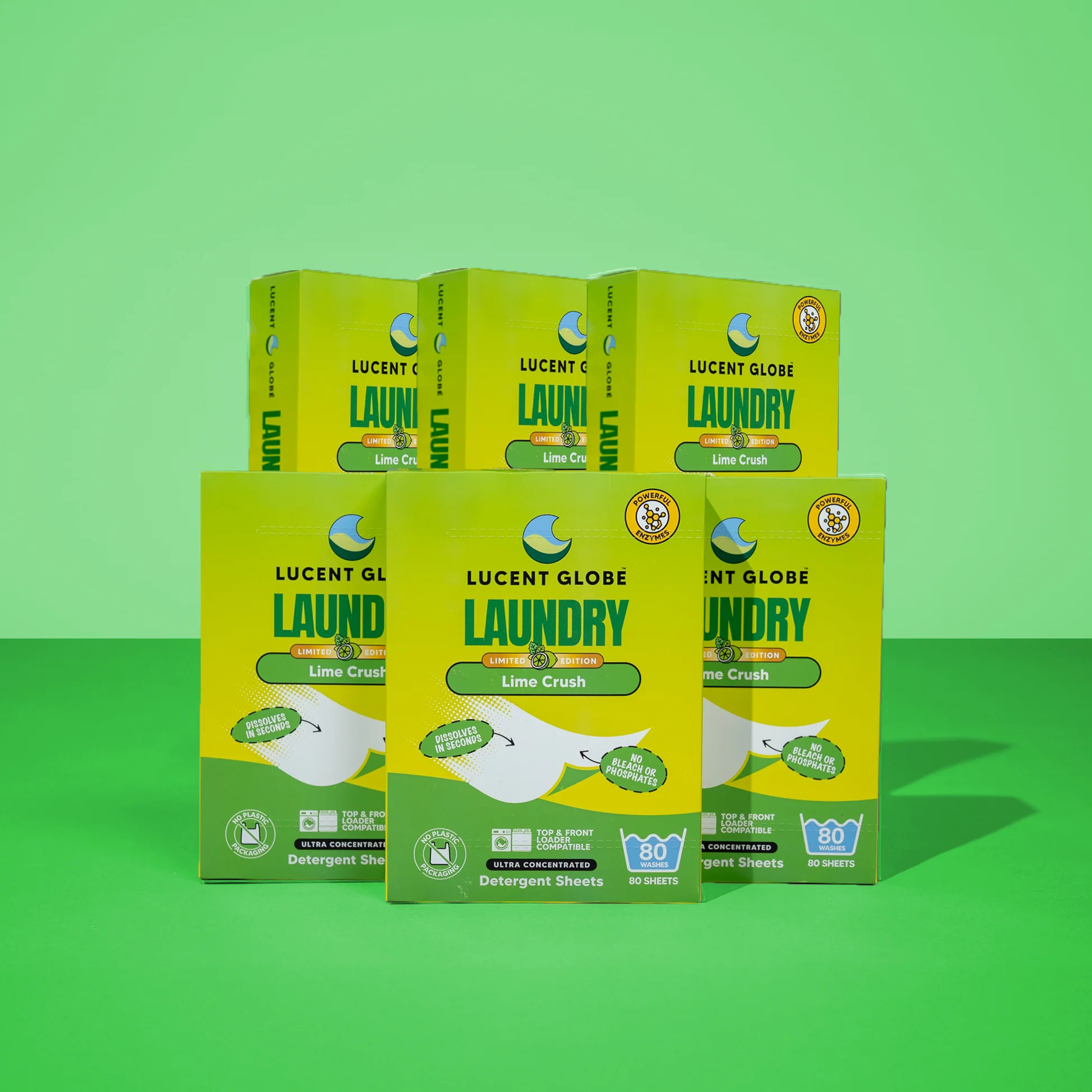 Lime Crush Laundry Detergent Sheets - Limited Edition - Image 5