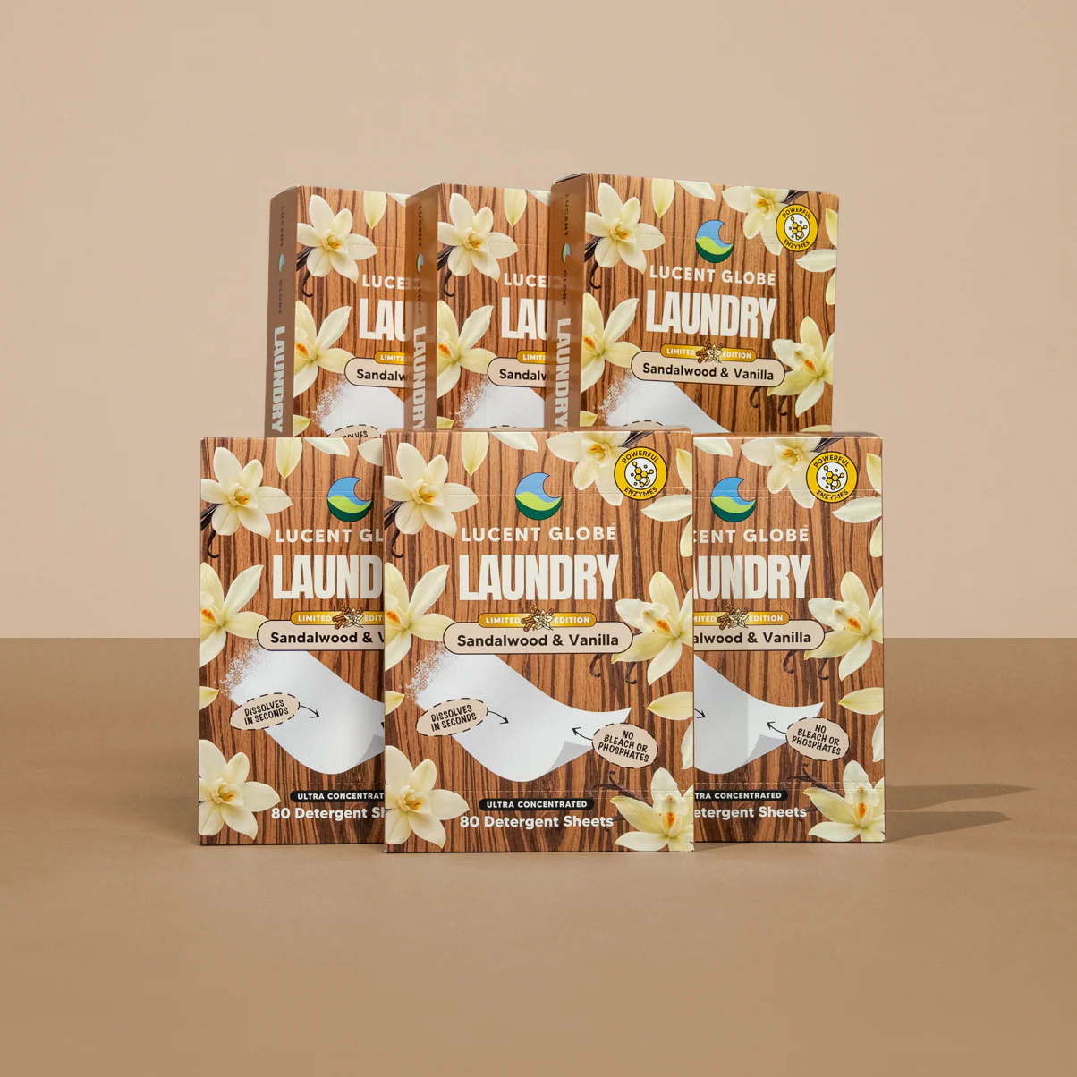 Sandalwood & Vanilla Laundry Detergent Sheets - Limited Edition - Image 5