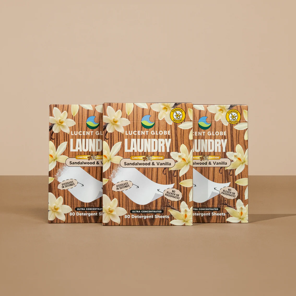 Sandalwood & Vanilla Laundry Detergent Sheets - Limited Edition - Image 6