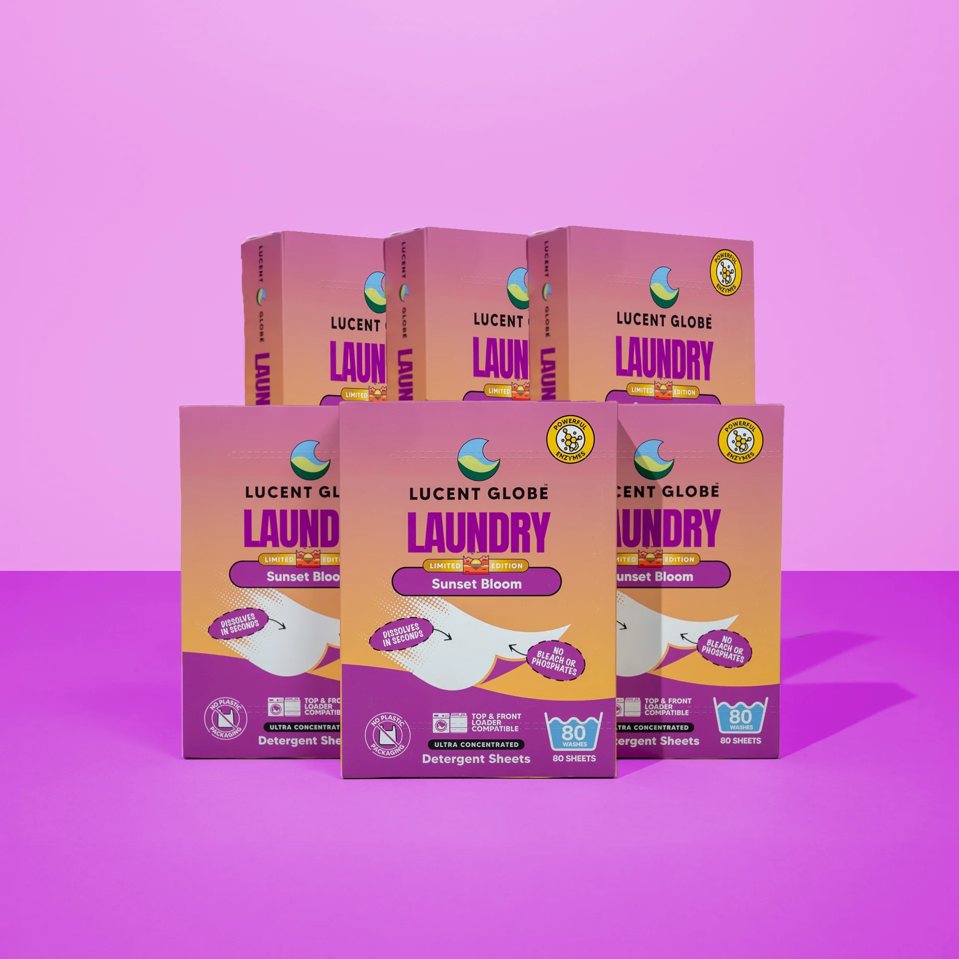 Sunset Bloom Laundry Detergent Sheets - Limited Edition - Image 5