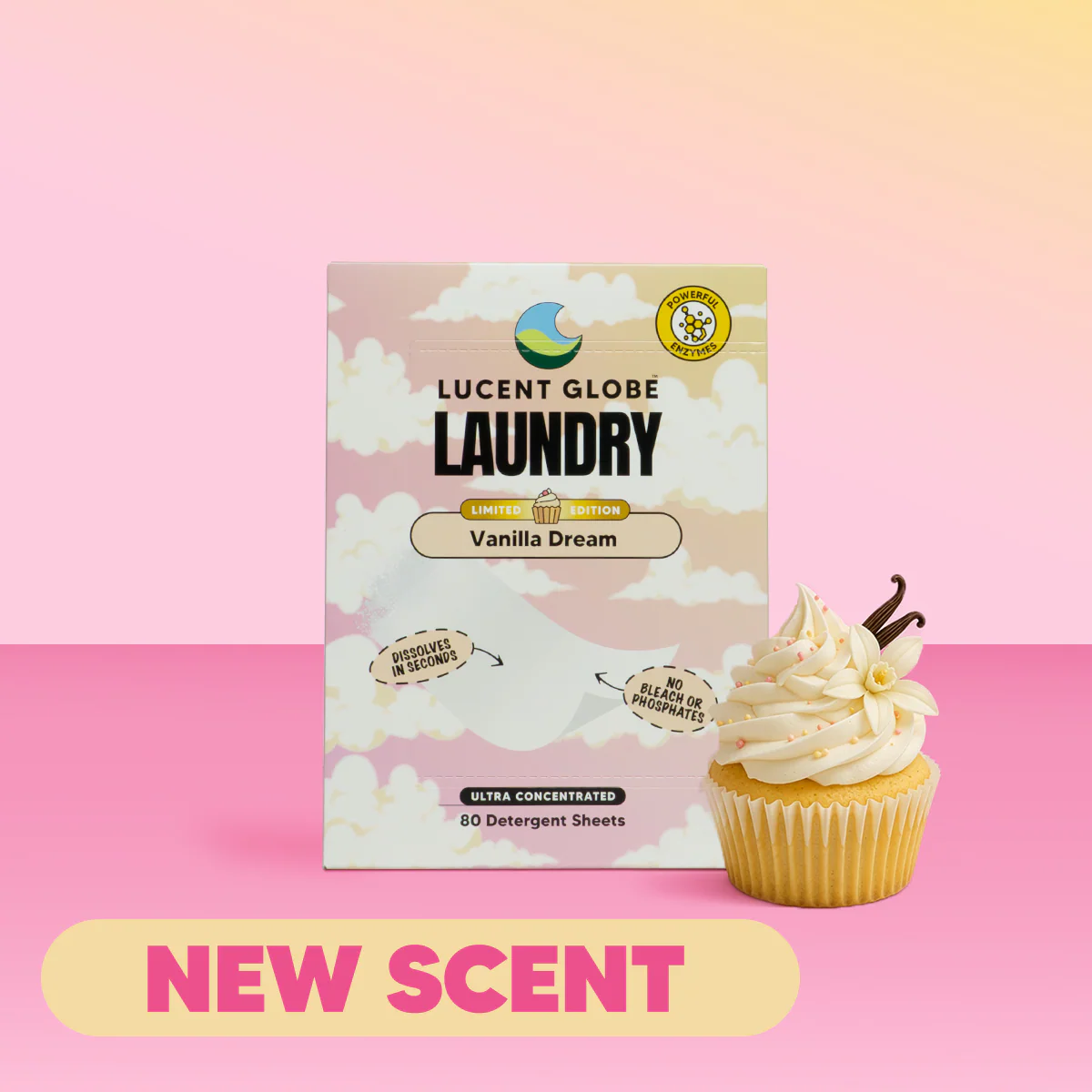 Vanilla Dream Laundry Detergent Sheets - Limited Edition